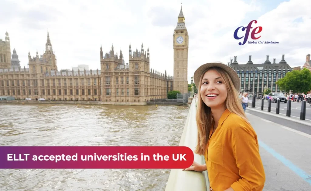 ELLT Accepted Universities in the UK