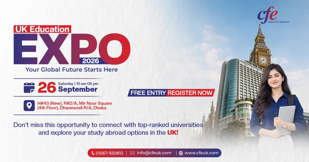 Event Dhaka UK Education Expo 26 September