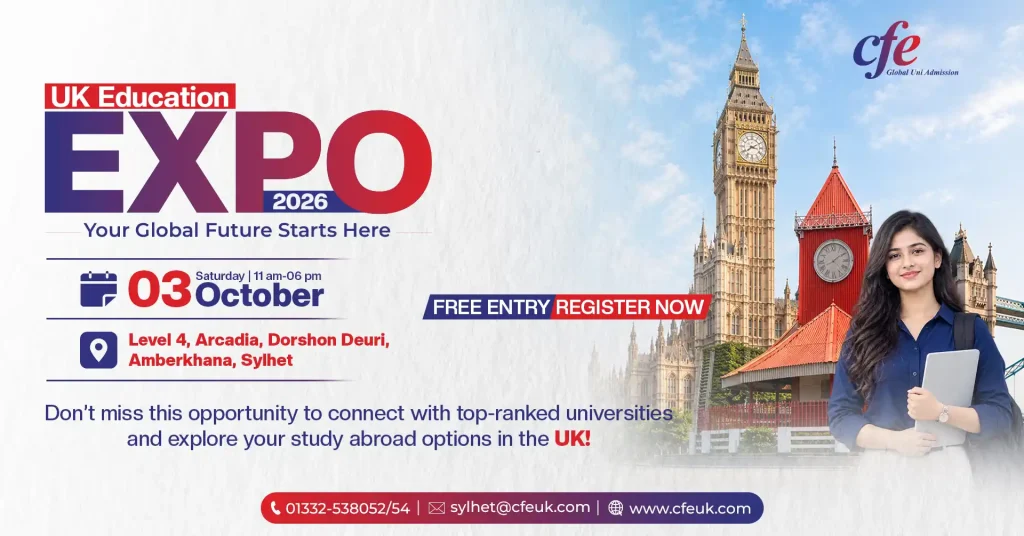 Event Dhaka UK Education Expo 26 September 2