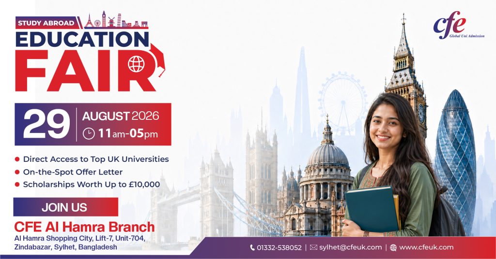 Study Abroad Education Fair Sylhet Event Cover